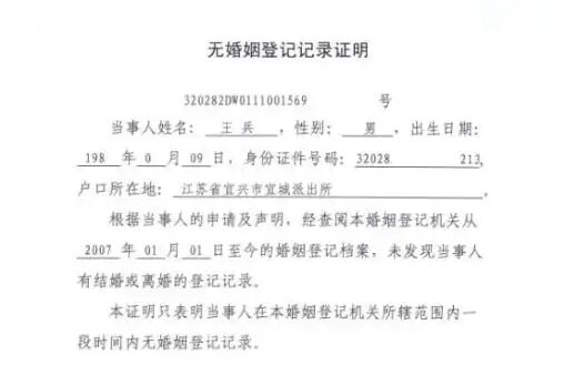 菲律宾何时会用到单身证明